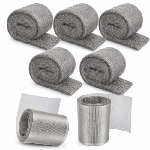 WizCave Steel Wool Bulk, Steel Wool Mice Control