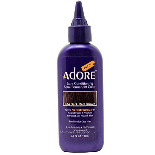 Adore Plus #374 Dark Red Brown