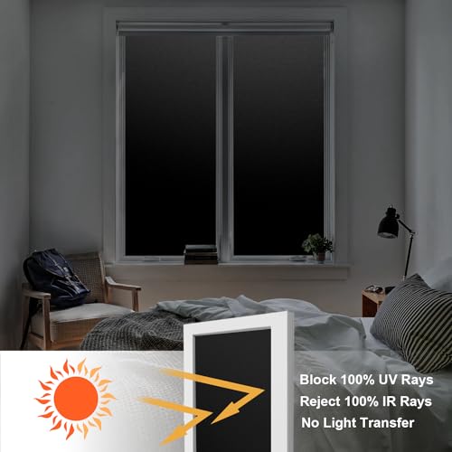 Película de privacidad para ventana blackout NINETREX 17.5x78.7in miniatura 3
