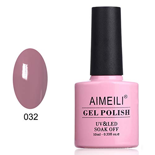 AIMEILI UV LED Gellack ablösbarer Gel Nagellack Nude Gel Nail Polish - Eur So Chic (032) 10ml