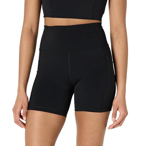 Image of Amazon Essentials Women's Active FormFlex Buttery Soft High Waist Biker Shorts