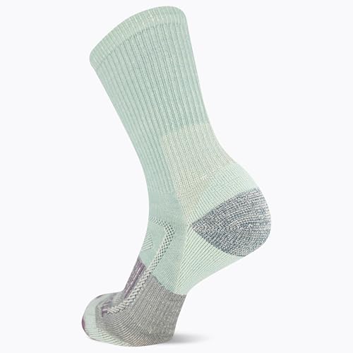Merrell Zoned Hiking Crew Socks 1 Pair, Blue, Men's 5-8.5 / Women's 5-9.54
