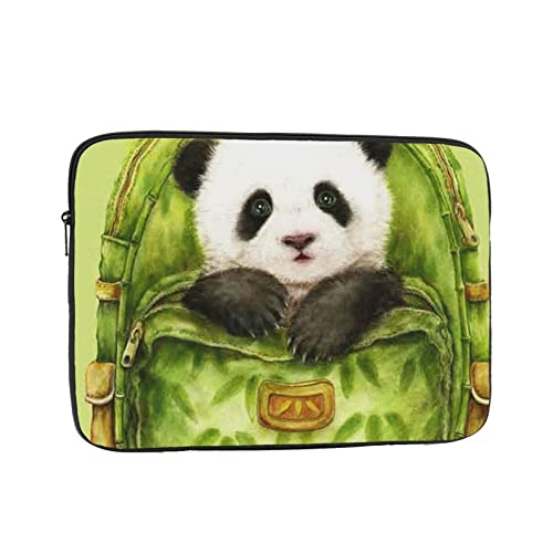 パンダ ノートパソコンケース 12 inch インチ ラップトップスリーブ PCケース スリーブケース インナーケース 耐衝撃 耐水性 通勤 通学 かわいい 保護ケース/ノートブック/タブレット