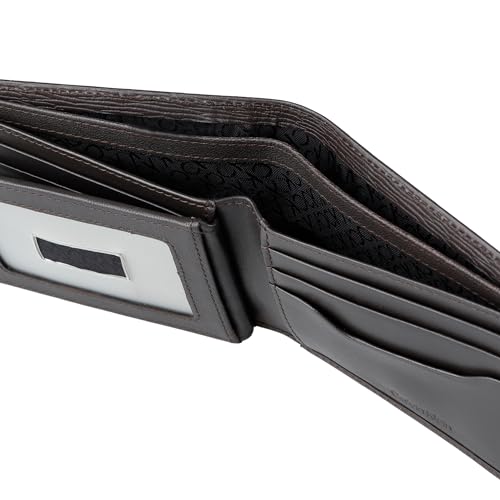 Calvin Klein Men's RFID Leather Minimalist Bifold Wallet - Image 6