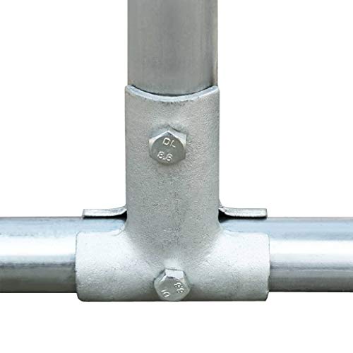 vidaXL Hühnerstall für den Außenbereich, verzinkter Stahlrahmen, PE-Dach, abschließbar, Riegelsystem, Hühnerstall… – Bild 6