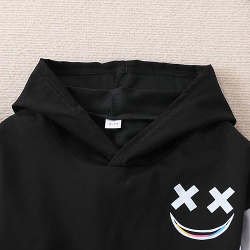 Image of Size 5-13 Years Boys Summer /Spring Outfits Set Short Sleeve T-Shirt & Pants Kids Boys Fall Fashion Clothes Sets