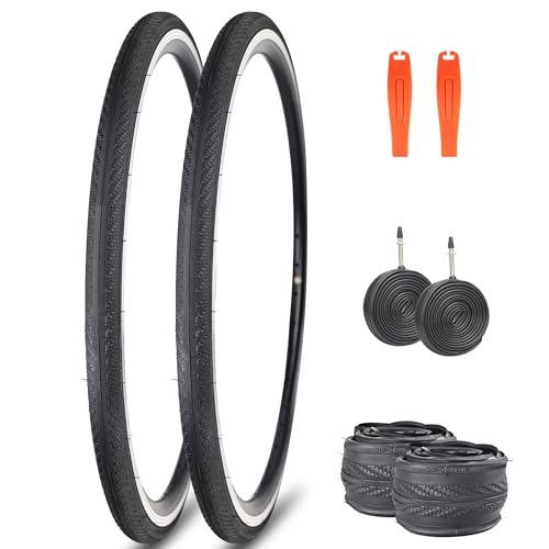 MEGHNA 700C Road Bike Tire & Inner Tube Set (2)