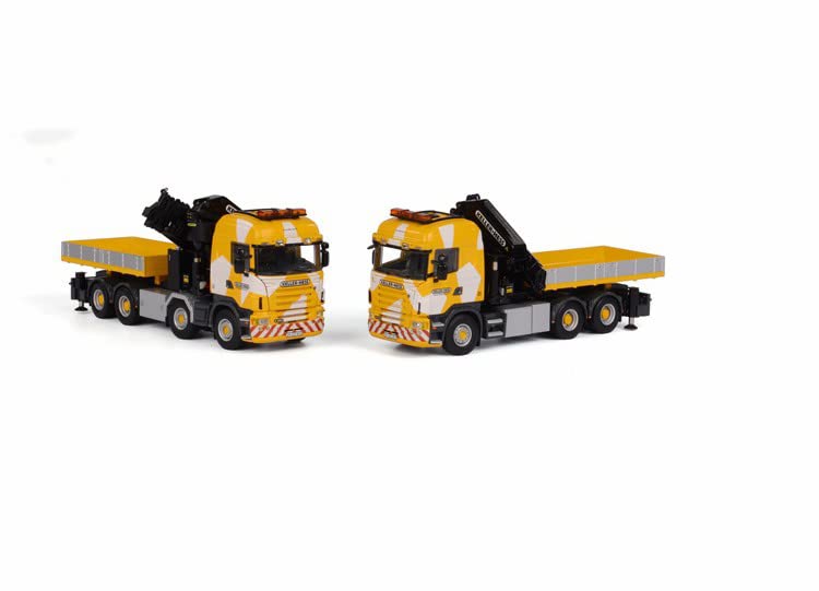 FloZfor WSI FOR SCANIA PALFINGER SET For KELLER & HESS 1:50 Truck Pre-built Model