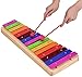 SFYAL1U Jouets musicaux en Bois de 15 Notes Enseignant Aide EducationDa Xylophone Plaque d'aluminium Piero Percussion wangYUEQ