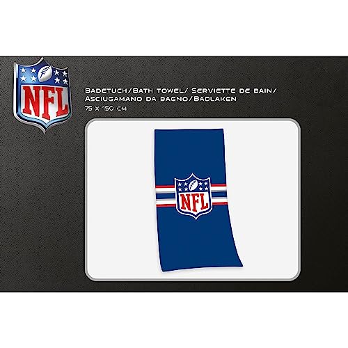 Herding Velourstuch NFL, 75 x 150 cm, 100% Baumwolle, Velours