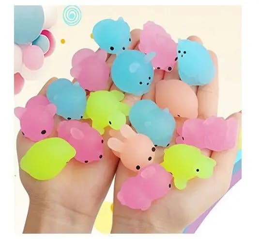 Squishies Mochi Squishy Toys Glow in The Dark Party Favors for Kids - Mini Kawaii Squishies Mochi Animals Stress Relief Squishy Pack Squishy Cat Squishys Pack of 5 (B0D67Q9SB9) Amazon Price History, Amazon Price Tracker