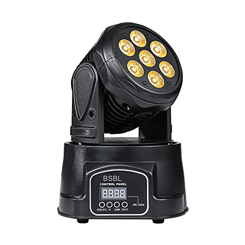70W Moving Heads Wash Lights Rgbw Led Stage Light 9/14Ch Dmx Light With Professional Spotlight For Dj Disco Events Wedding Birthday Party Live Show Bar... #TOP2