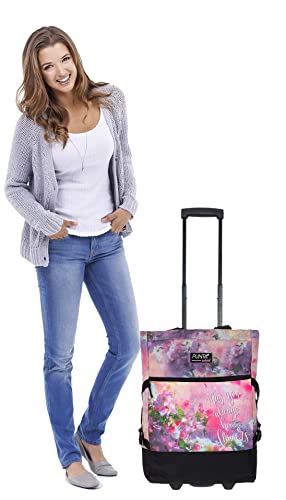 Einkaufstrolley Trolley groß Einkaufsroller faltbar Punta Wheel 35 Liter Volumen Alu Stange Schulter-Handgurte Auswahl… – Bild 4