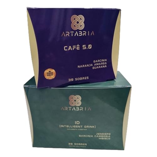 HIPNOTIK CASUALITY Café Artabria 5.0 (30 Sobres), GARCINIA, NARANJA AMARGA, GUAPANA(CAFE+DRINK). Pack
