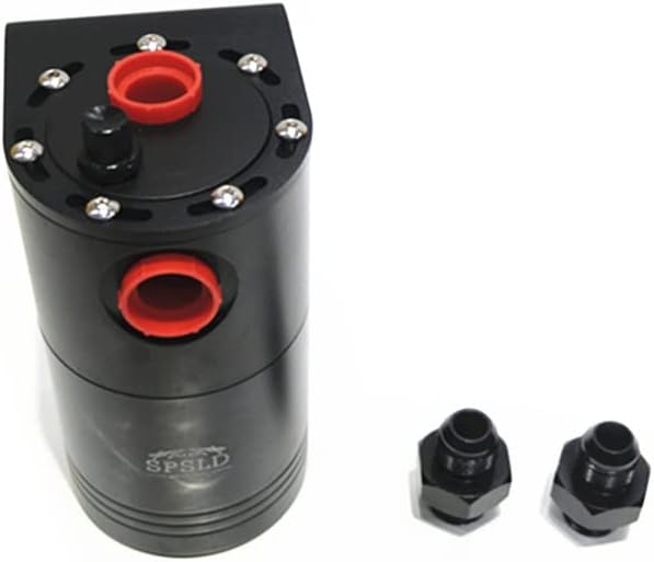 Car Styling Universal Oil Catch Tank Reservoir Engine Fuel Seperator Can Aluminum 350ml AN10