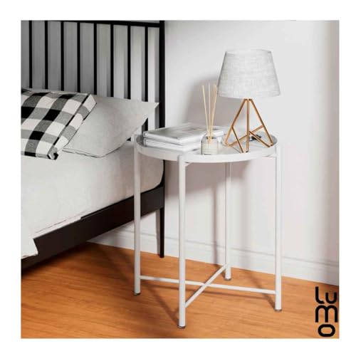La Mejor Selección de Mesa lateral blanca que Puedes comprar On-line. 23 Imagen adicional