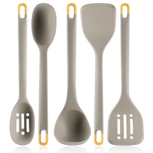 MOACC 13-inch Long Silicone Utensils