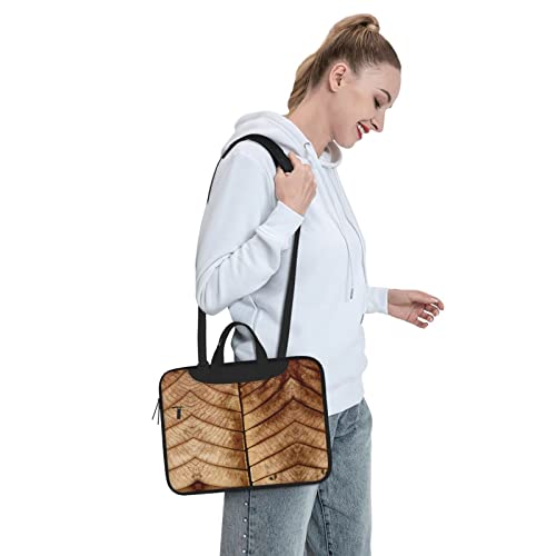 Bolsa para portátil con hojas marchitas diseño unisex miniatura 7