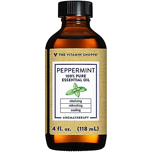 Aceite esencial puro de menta The Vitamin Shoppe miniatura 1