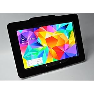 Black VESA kit for Samsung Galaxy Tab 3/4/Pro 10.1, Galaxy Note 10.1 2nd Gen. The Security Enclosure is for Store Display, Show Display, Kiosk, POS