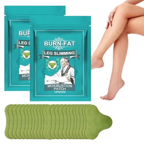 24 Piezas de Parche Ajenjo, Slimming Patch, Moxibustion Pegatina, Parche Fino, Parches Para Adelgazar, Parche para Perder Peso,Parche Adelgazante para Piernas, Quemar Grasa, Rápido y Seguro