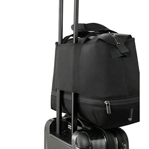 Victorinox Werks Traveler 6.0 Weekender Bag with Zipper Expansion, Black, 12.6-inch