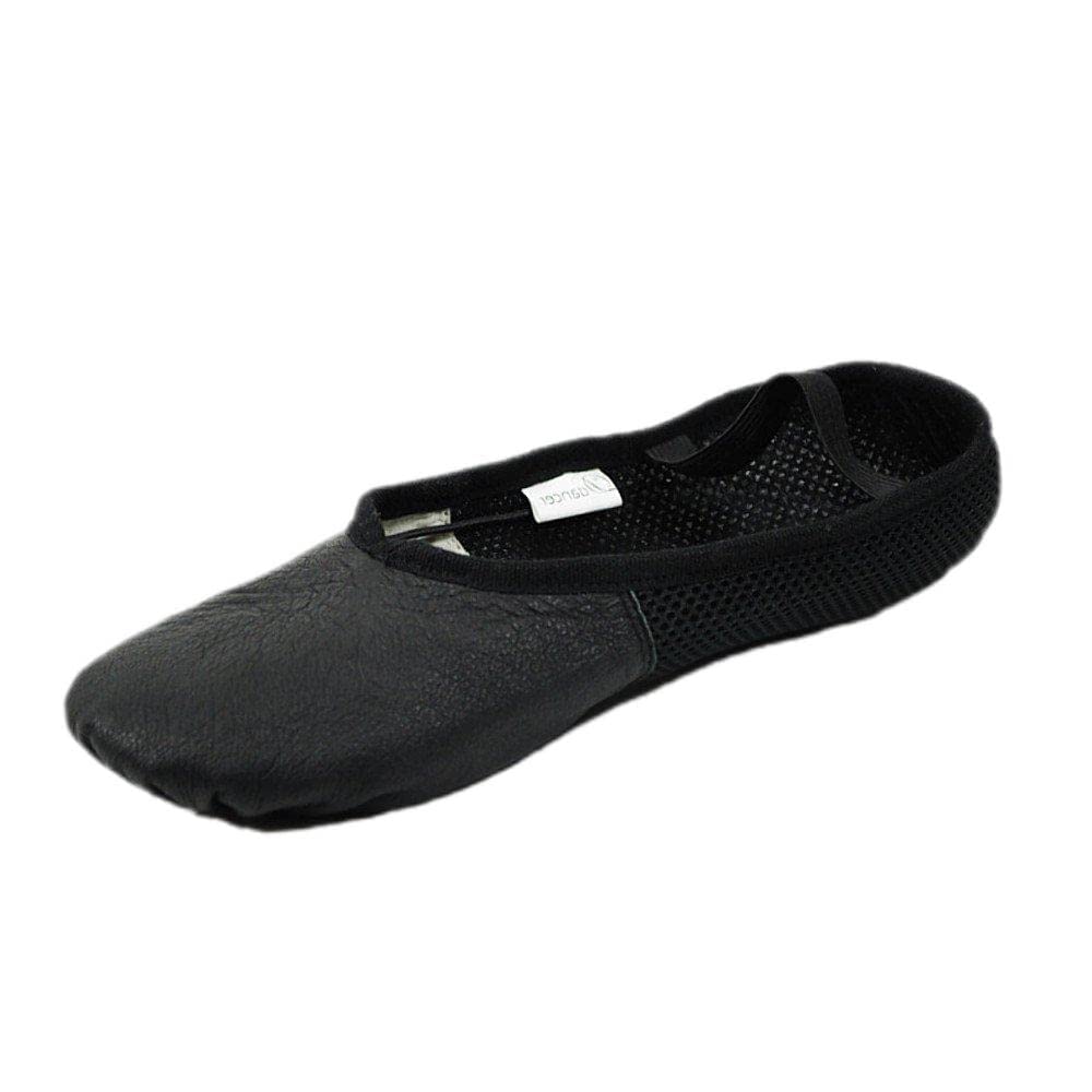 GoForDance Ballet Slipper-Leather Black