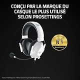 Razer BlackShark V2 X - Cuffie da Gioco Esports Cablate Multipiattaperma (Driver TriForce da 50 mm, Microfono cardioide HyperClear, Audio Surround 7.1) Bianco - 4
