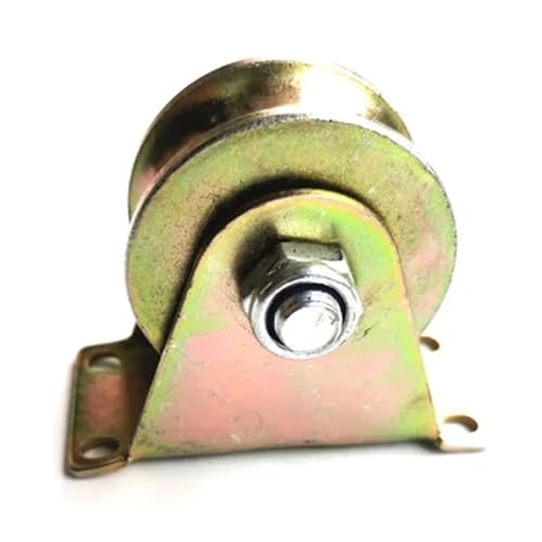 Roue à rainure en V de 3 pouces pour chariot industriel et machine lourde - 6