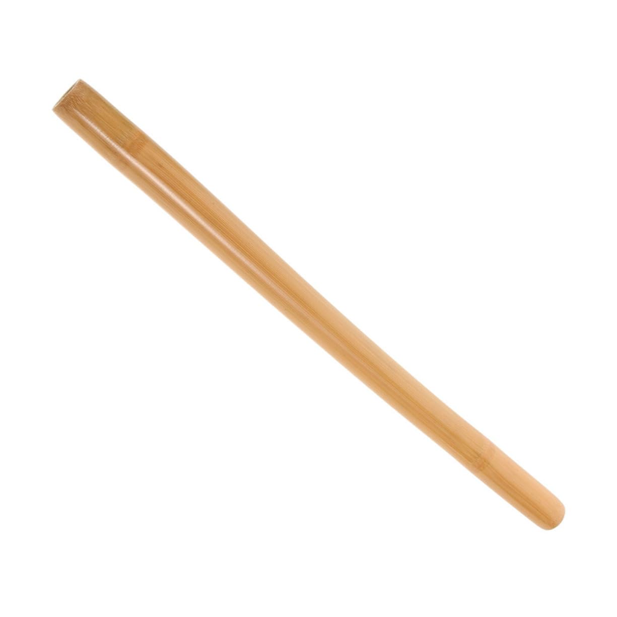 SHERCHPRY 3 Piezas Palo de masaje de bambú. músculo cuello y espalda Gancho portátil cuerpo Yoga herramientas de masaje manual palo masajeador manual de bambú masajeador de mano Marrón claro