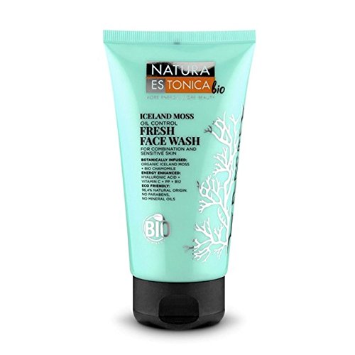 Natura Estonica Bio Face Wash Comb & Sensitive Skin Iceland Moss 150ml Cover