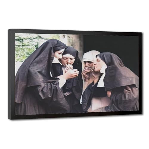 Toile Nunes Smoking in Color Décoration Murale Premium Cadre