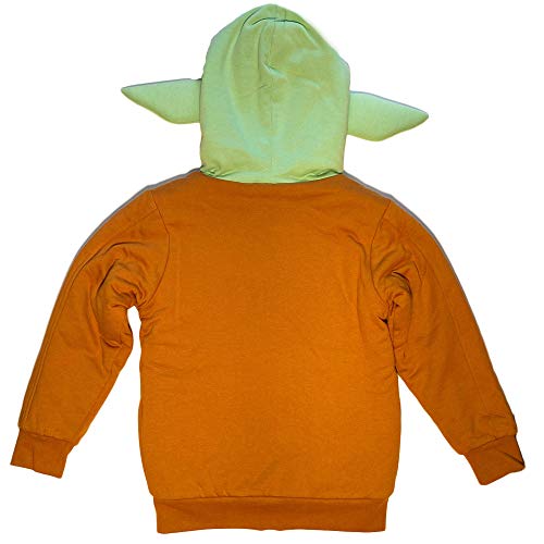 Star Wars Boys Mandalorian The Child Sherpa Fleece Hoodie3