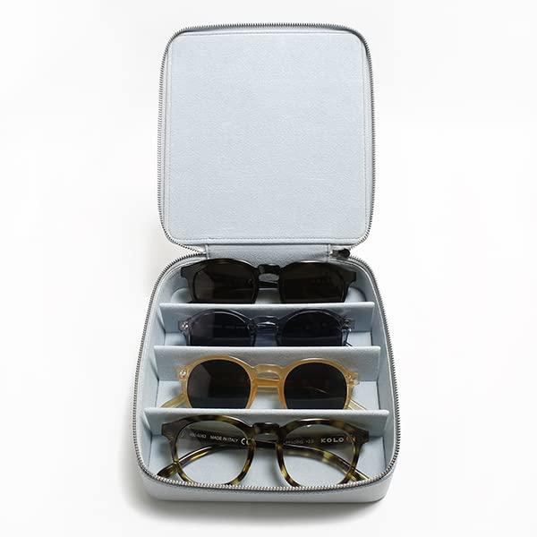 Amazon.co.jp: カラーチャート 革製メガネケース（4本収納） (84