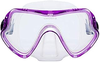 MOUNTDOG Snorkel Mask, Scuba Diving Goggles with 180 Degree View and Tempered Glass