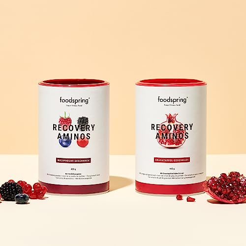 foodspring Recovery Aminos, Grenade, 400g, La récupération n'a jamais été aussi saine, Fabriqué en Allemagne – Image 6