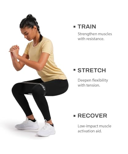 Image of TEGO Mini Loop Resistance Bands for Strength, Mobility & Recovery | Set of 4 | Natural Rubber | Durable & Versatile | Ideal for Home Workouts, Glutes, Rehab & Stretching