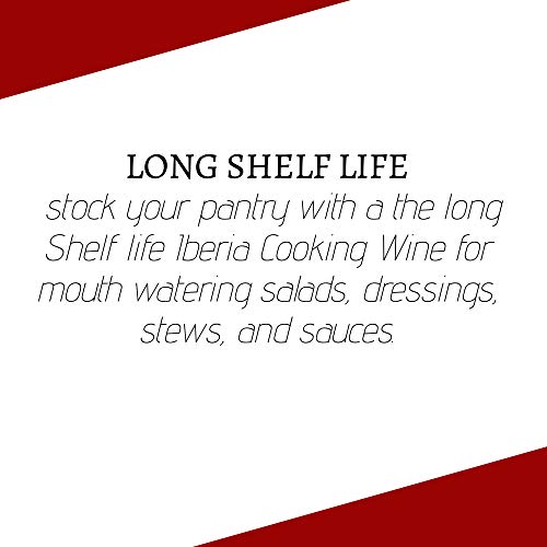 Image of Iberia Dry White Cooking Wine, 25.4 oz (Pack of 3)