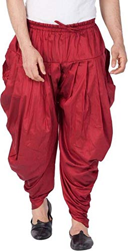 Vastra Fabstitched Maroon Cowl Dhoti Pant