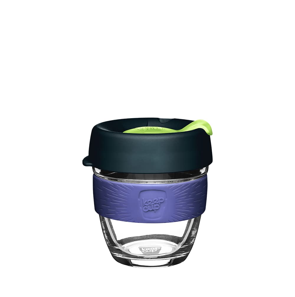 KeepCup Brew, Reusable Glass Cup, Small 8oz/227mls, Deep