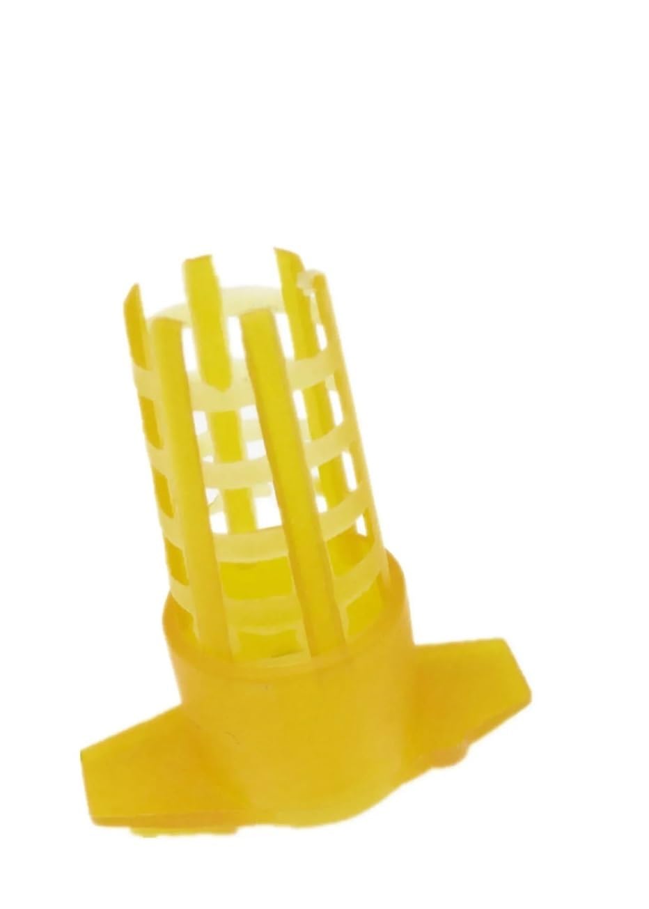 Dcdcd One Color 500Pcs/Lot Beekeeping Tools Plastic Bee Queen Cage Protective Cover Cell Protector Cages Queen Rearing Beekeeping