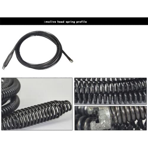 Sistema de resorte de extensión de la máquina de dragado de alcantarilla de la draga del tubo de drenaje del hogar del 12M