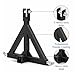 NEWBULIG 3-Point 2 Inch Receiver Trailer Hitch, Corrosion-Resistant Category 1 Tractor Hitch, Quick-Install Tractor Hitch Drawbar Adapter Compatible with for NorTrac, BX, John Deere, Kubota, Black
