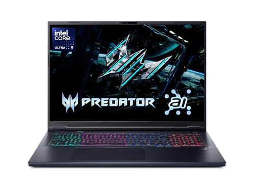 acer Predator Helios Neo 18 AI �Q�[�~���O�m�[�g�p�\�R�� | �C���e�� Core Ultra 9 �v���Z�b�T�[ 275HX | NVIDIA GeForce RTX 5070 Ti | 18�C���` WQXGA 240Hz G-