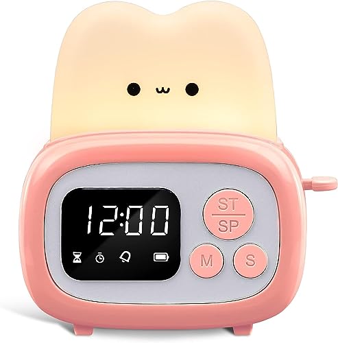 La mejor selección de Relojes para bebés que puedes comprar esta semana. 43 タフコ(Tafuco) Reloj Despertador,Despertador Electronico LED, Hora 12 / 24H,Reloj Despertador para niños con Luz de Noche,Reloj Despertador Digital para Adolescentes,...