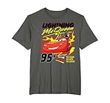 BILCAR00064 Cars Lightning McQueen On Fire Camiseta