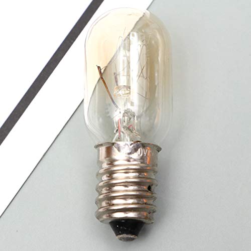 Mobestech 2 PCS E14 Lâmpada de forno para geladeira 220-230V Lâmpada para geladeira Retro lâmpada de