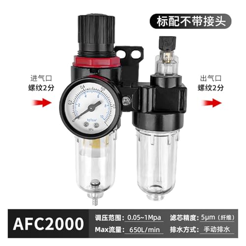 Filtro regulador AR para compresor con elemento de cobre AFC2000 2