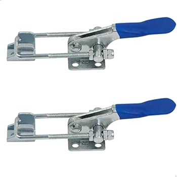 Lot De 4 Pinces à Dégagement Rapide - Tendeur Levier Genou, Capacité 45 Kg, Pour Soudage Et Usinage