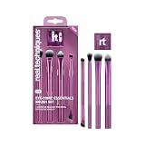 Real Techniques Eye-Conic Essentials Makeup Brush Set, 5 Piece Eyeshadow, Blending & Liner Brush Kit for Complete Eye Looks from Natural to Glam, Soft Bristles, Cruelty-Free